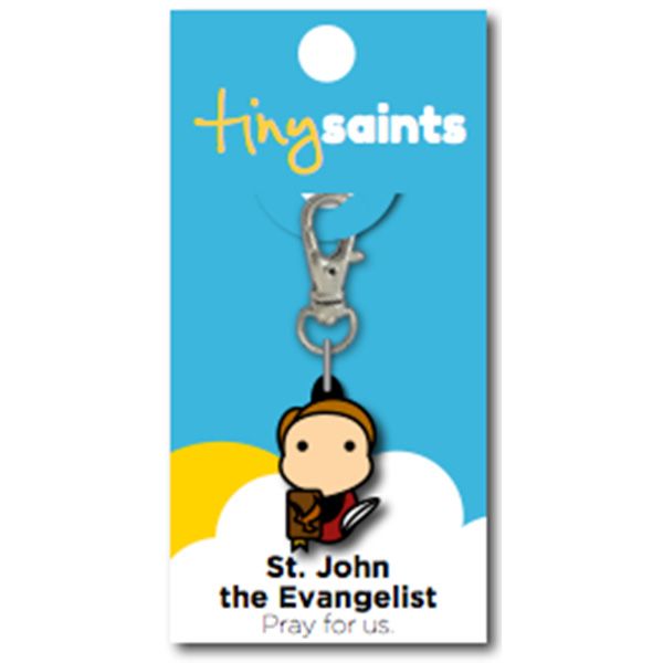 St John the Evangelist Tiny Saint Charm