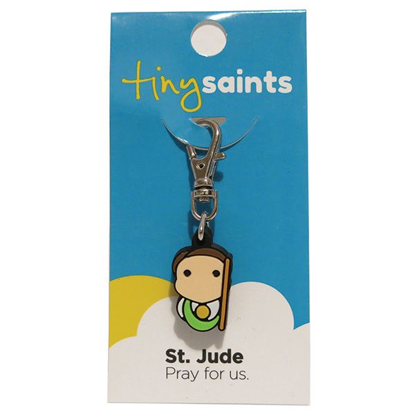 St Jude Tiny Saint Charm