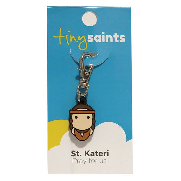 St Kateri Tiny Saint Charm