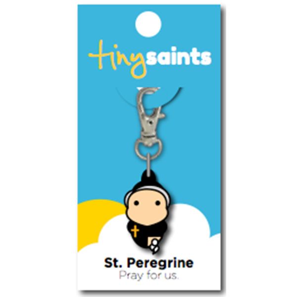 St Peregrine Tiny Saint Charm