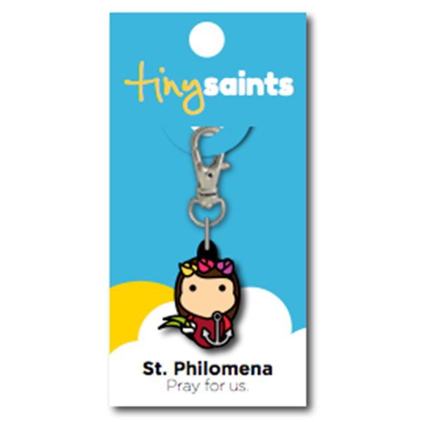 St Philomena Tiny Saint Charm