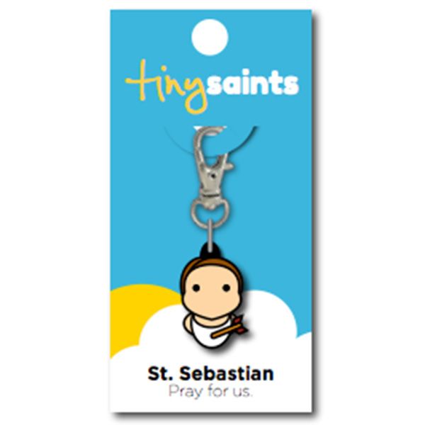 St Sebastian Tiny Saint Charm