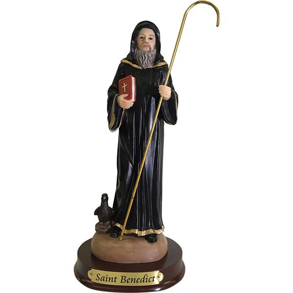 St Benedict Statue