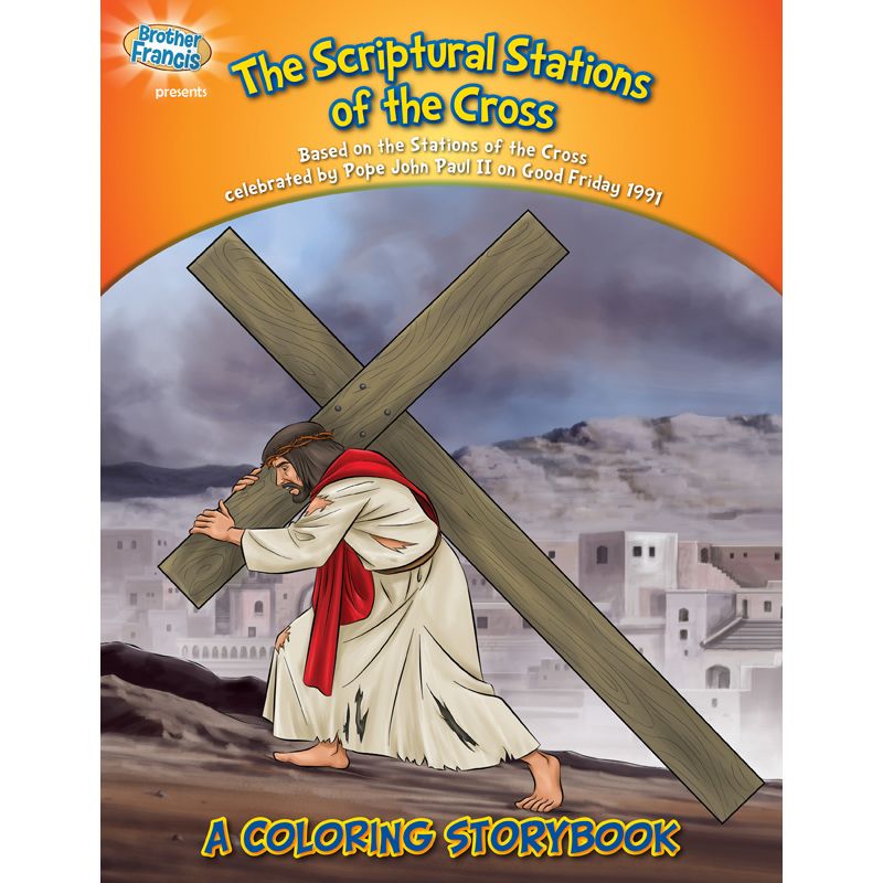 Scriptural Stations of Cross Colorbook