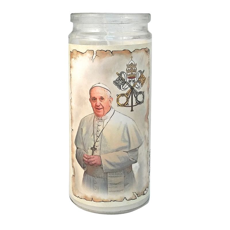 Pope Francis Offering Candle