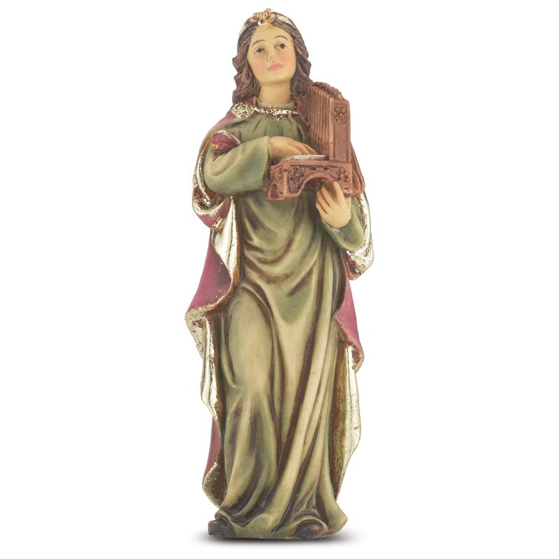 St Cecilia Patron Saint Statue