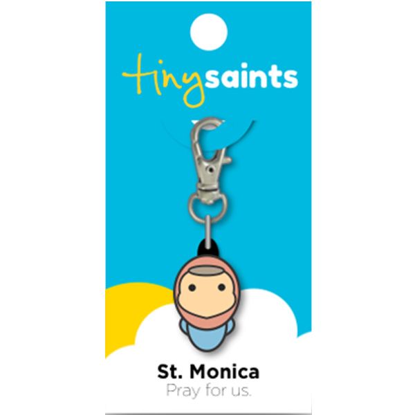 St Monica Tiny Saint Charm