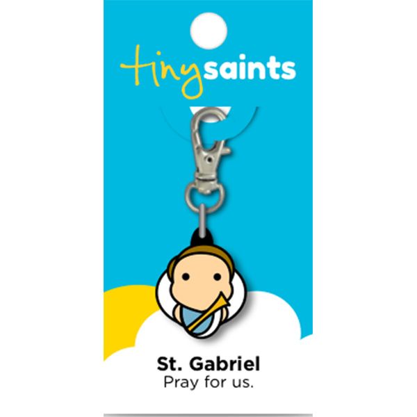 St Gabriel Tiny Saint Charm