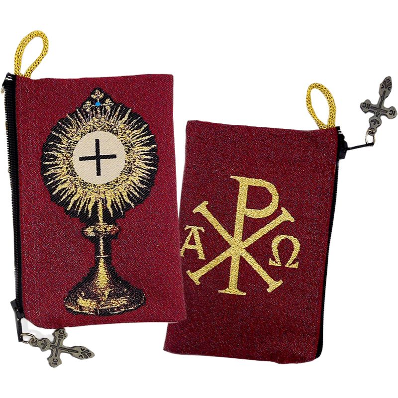 Monstrance Tapestry Icon Pouch