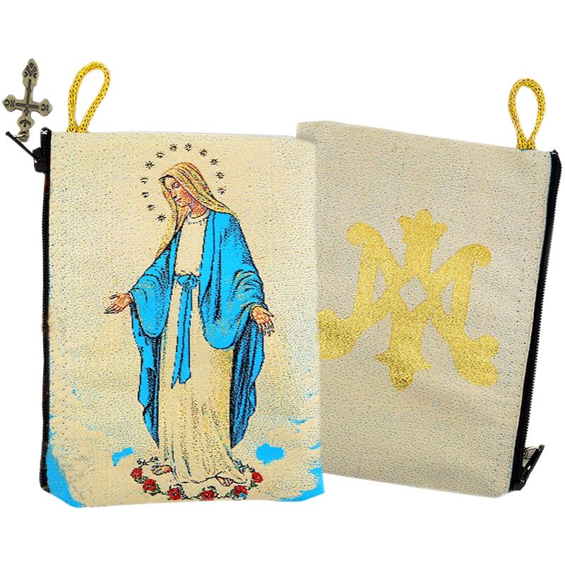 Lady of Grace Tapestry Icon Pouch