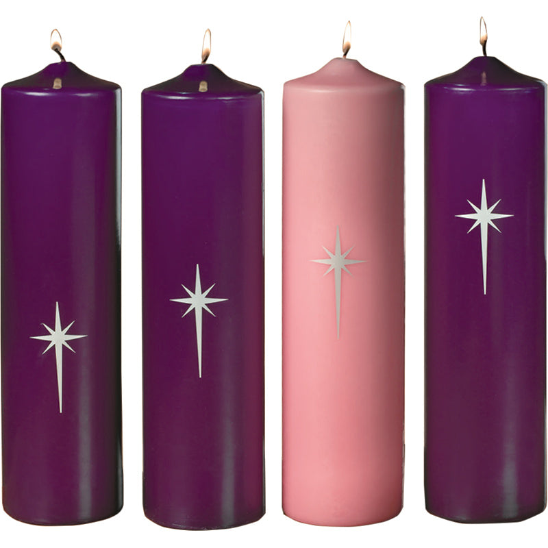 Star of Bethlehem Advent Candle Set