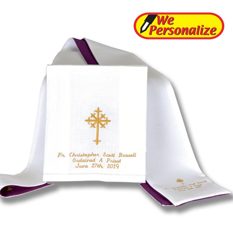 Maniturgium and First Stole Gift Set - Personalized