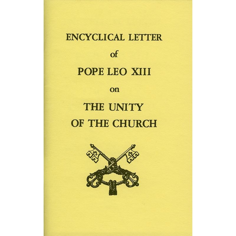 Satis Cognitum (Leo XIII 1896) Encyclical