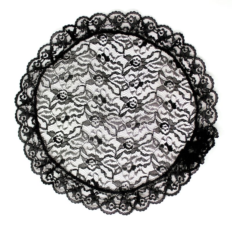 Chantilly Lace Large Chapel Cap