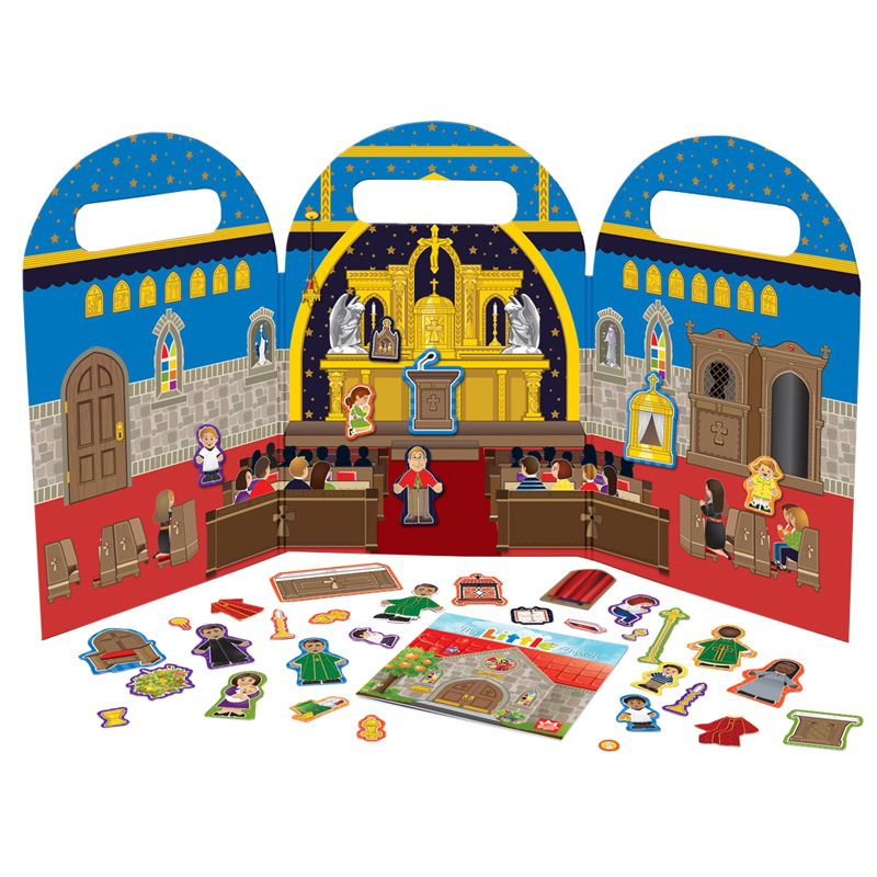 My Little Church Magnet Set