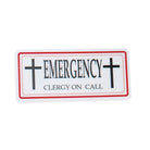 Clergy Emergency Sign