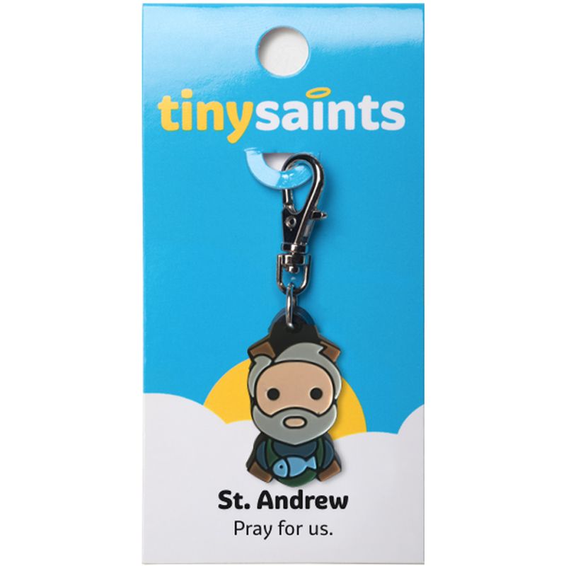 St Andrew Tiny Saint Charm