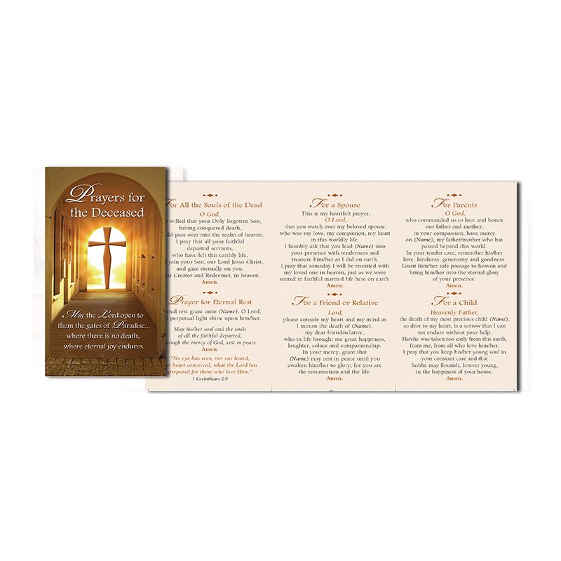 Prayers For The Deceased Folder