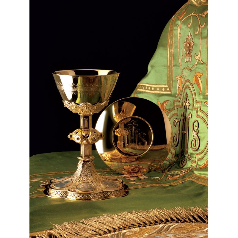 Gothic Chalice and Paten
