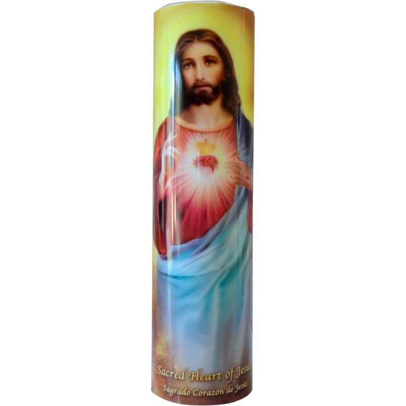 Sacred Heart LED Candle