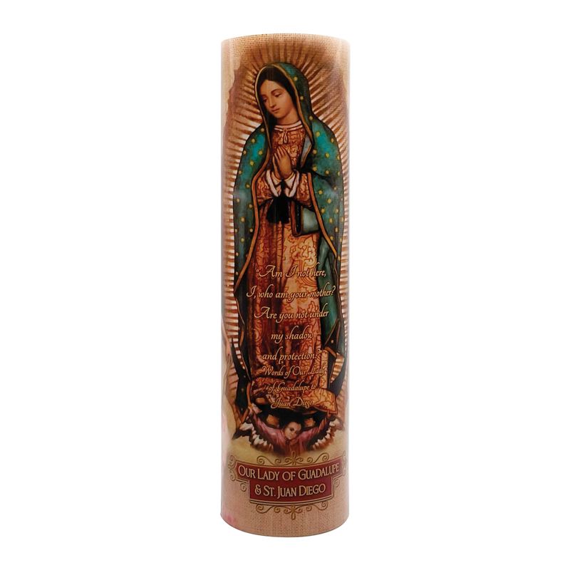 Our Lady Of Guadalupe LED Candle