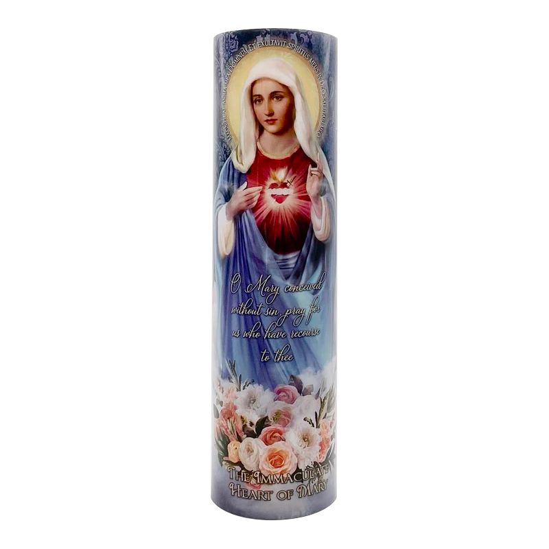 Immaculate Heart LED Candle
