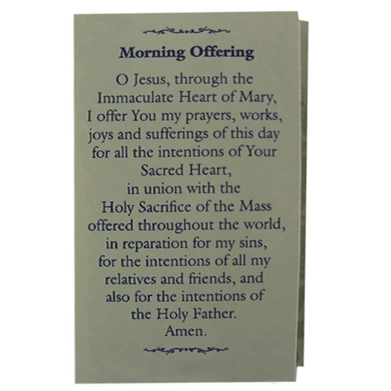 Morning Offering Mirror Cling