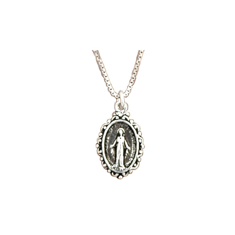 Distressed Petite Miraculous Medal