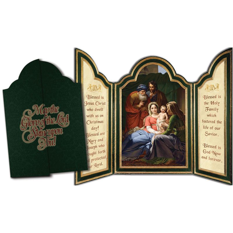 Glory Of The Lord Christmas Card