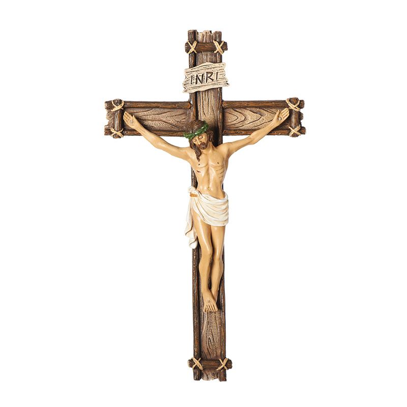 Tree Trunk Crucifix