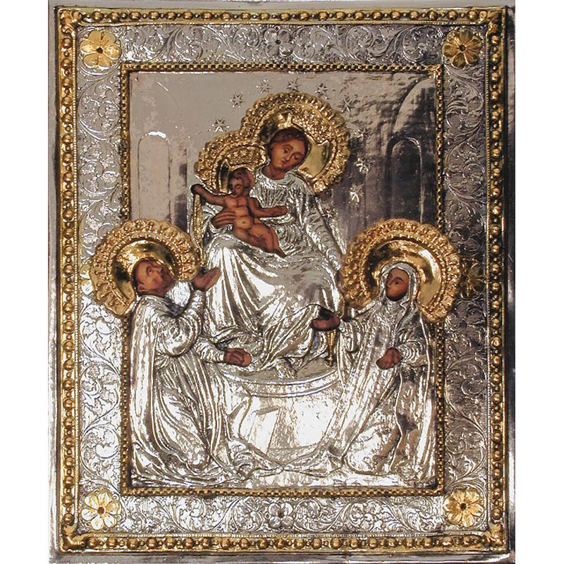 Virgin Of The Rosary Icon