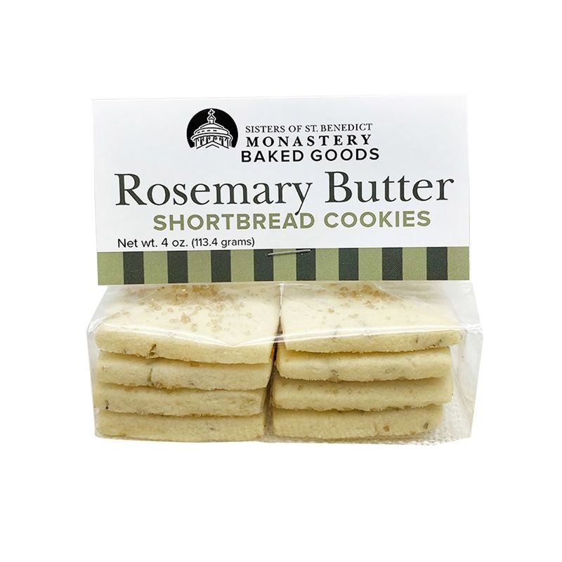 Rosemary Butter Shortbread Cookies