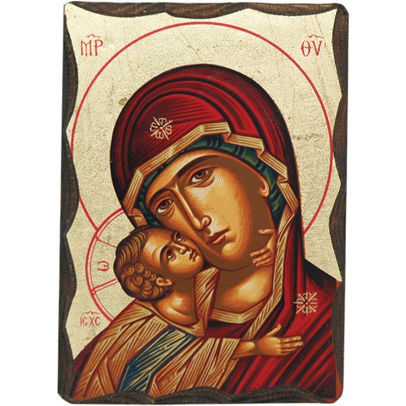 Madonna And Child Greek Desk Icon