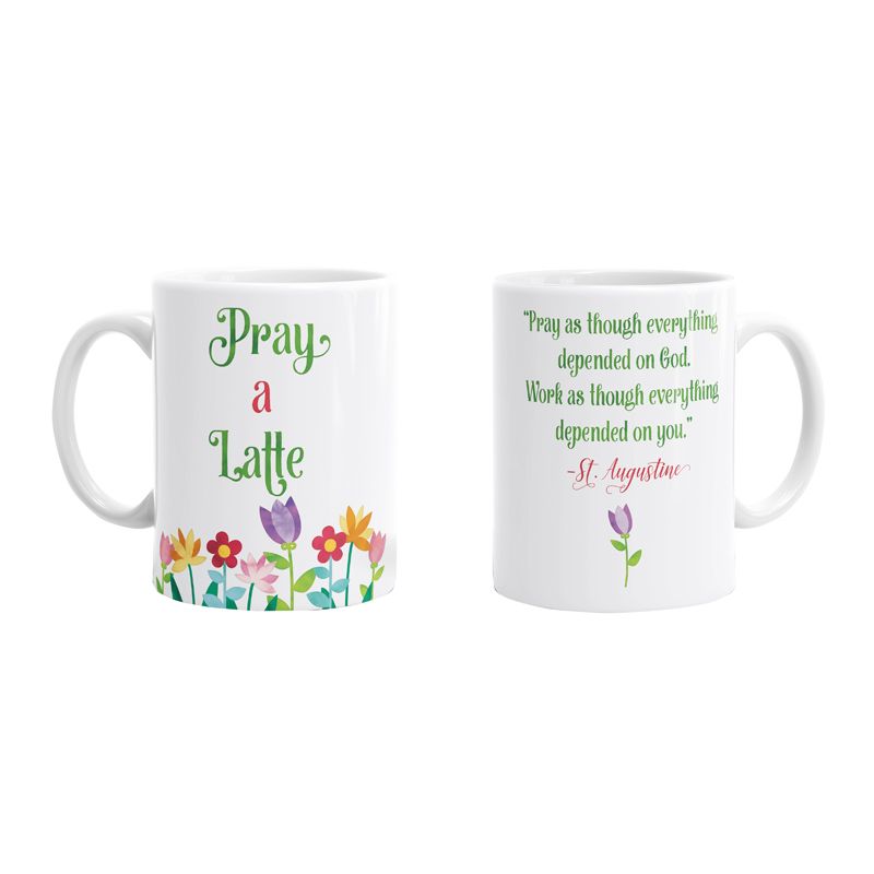 Pray A Latte Mug
