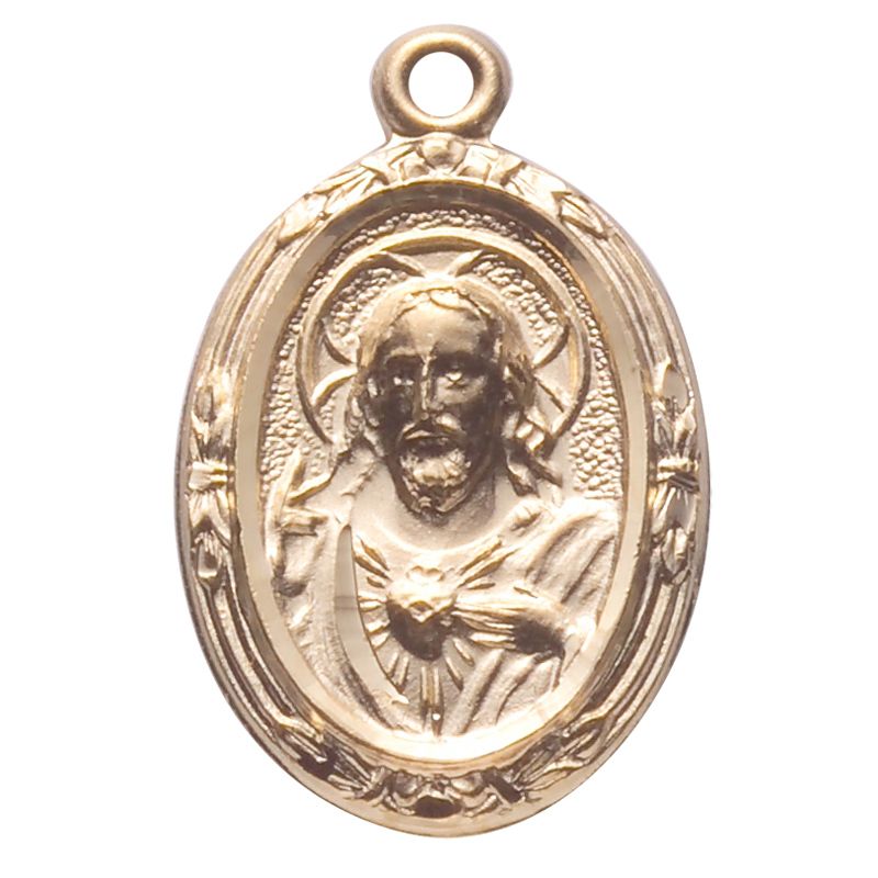 14Kt Scapular Medal