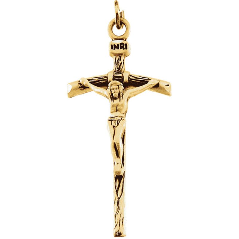 14Kt Crucifix Pendant