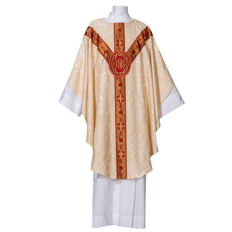 Crown Of Thorns With Emblem Chasuble
