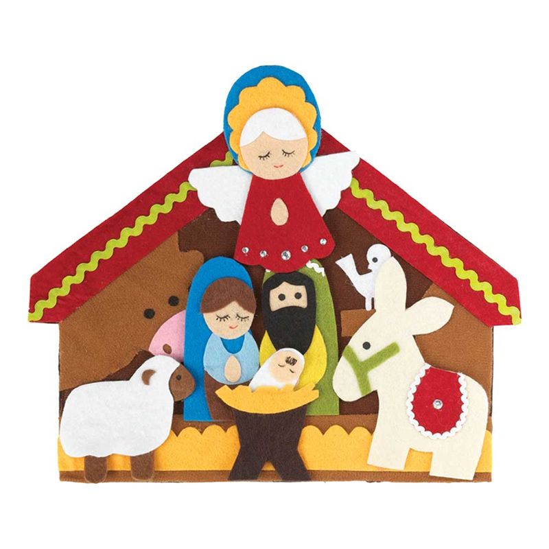 Felt Moveable Nativity Set