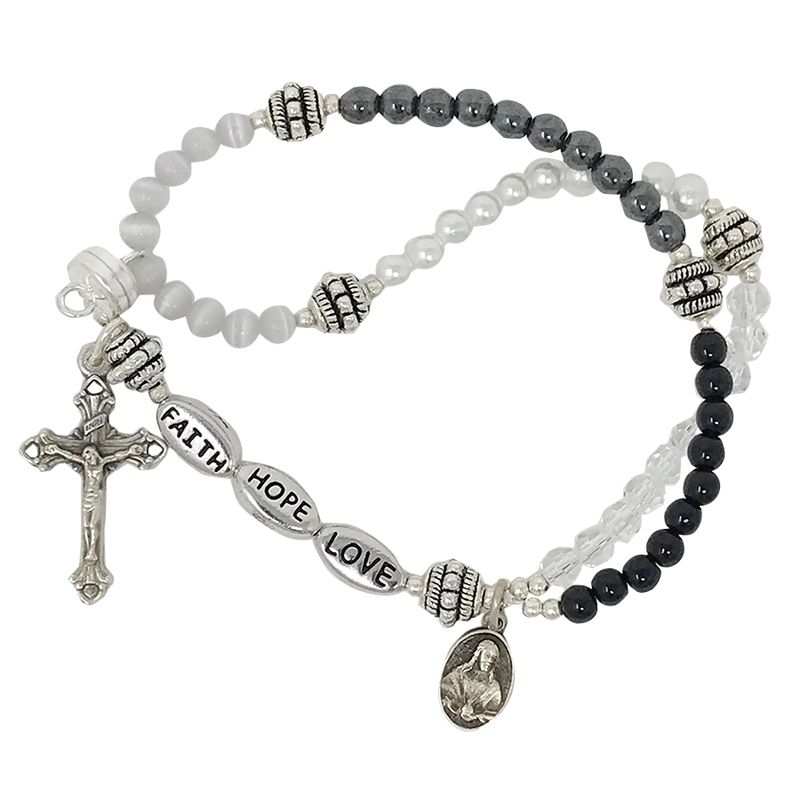 Holy Souls Rosary Bracelet
