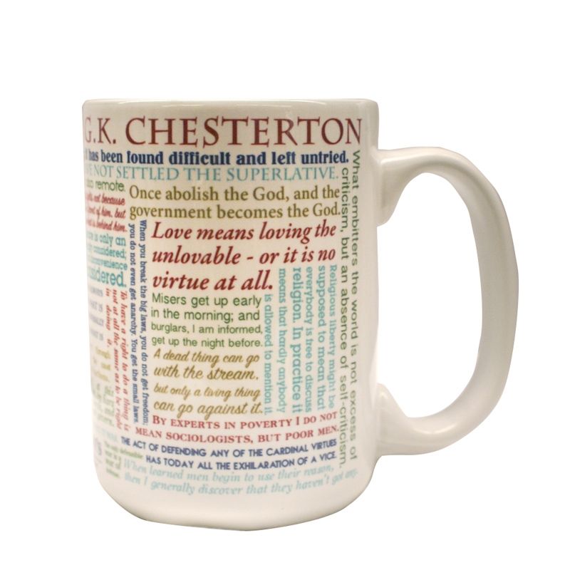 G.K. Chesterton Quotes Mug