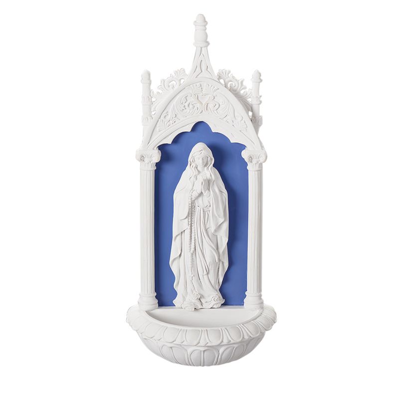 Our Lady Of Lourdes Holy Water Font