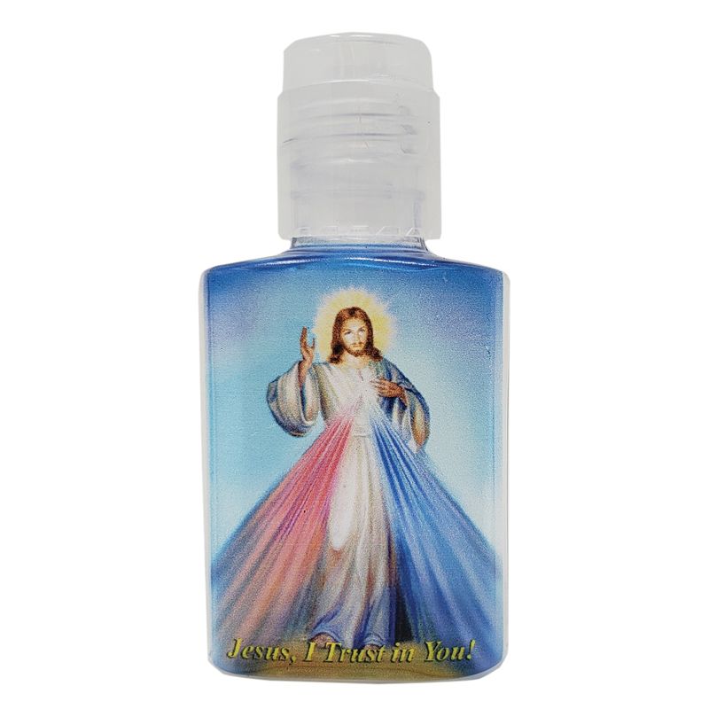 Divine Mercy Plastic Holy Water Bottle