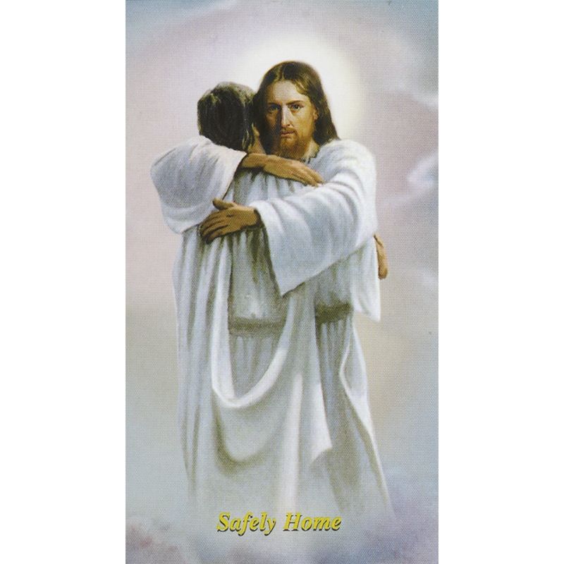 Safely Home Holy Card