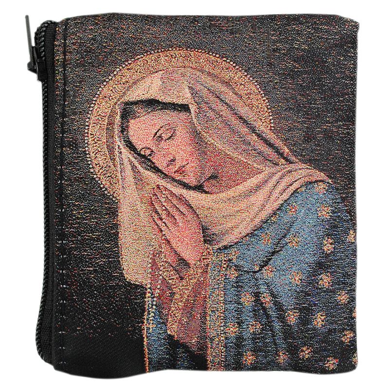 Praying Madonna Rosary Case