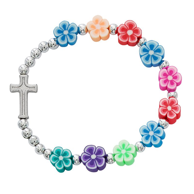 Multi Color Rosary Bracelet