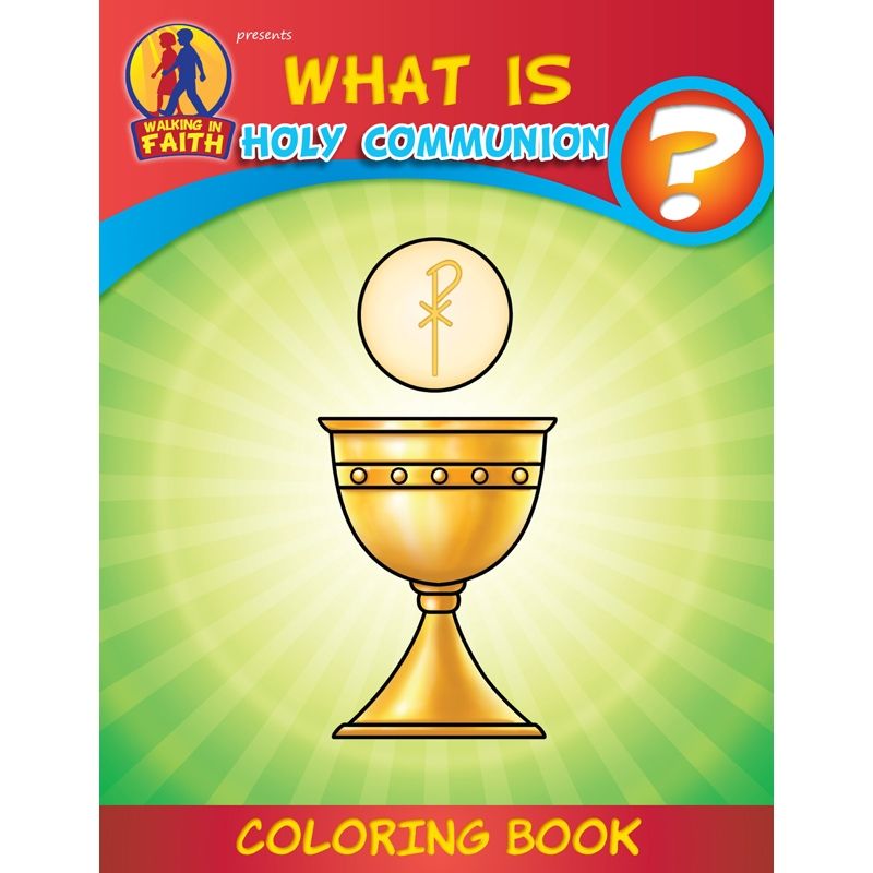 What is Holy Communion? Colorbook
