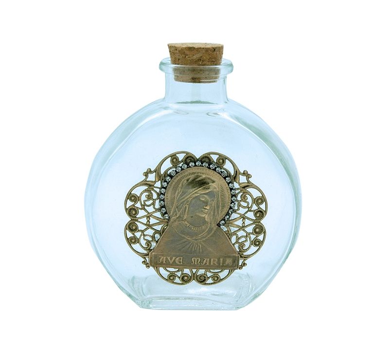 Ave Maria Vintage Holy Water Bottle