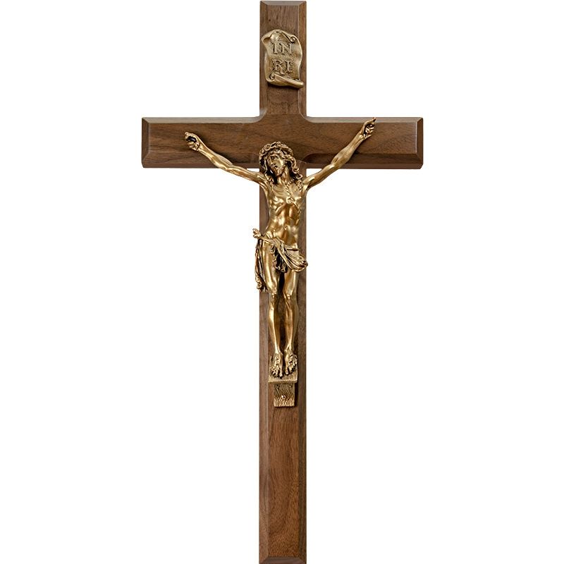 Masterpiece Walnut Crucifix