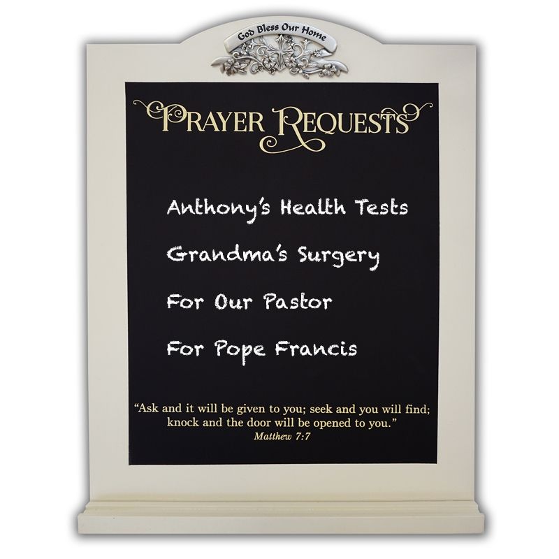 Prayer Requests Chalkboard