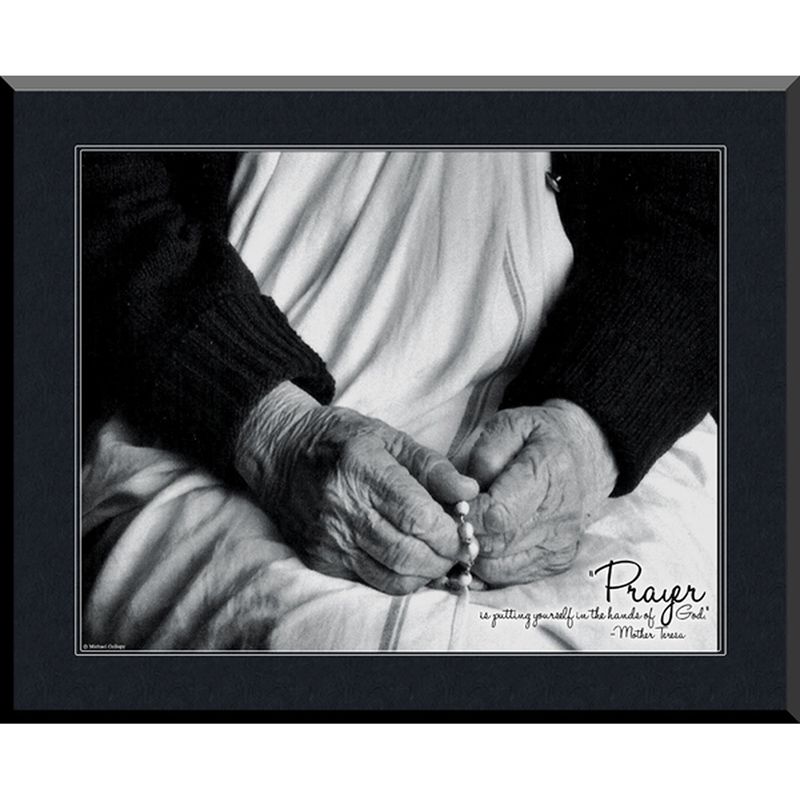 Mother Teresa in Prayer Plaque